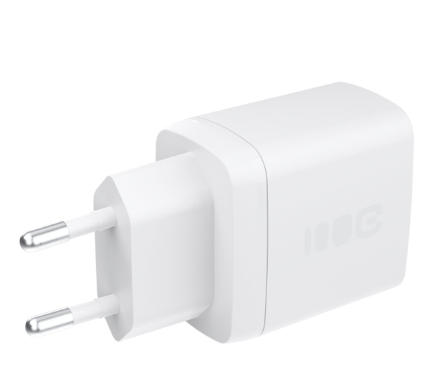 Green Cell PowerSource Duo30 30W USB-C USB-A Power Delivery biały - 1528925 - zdjęcie 2